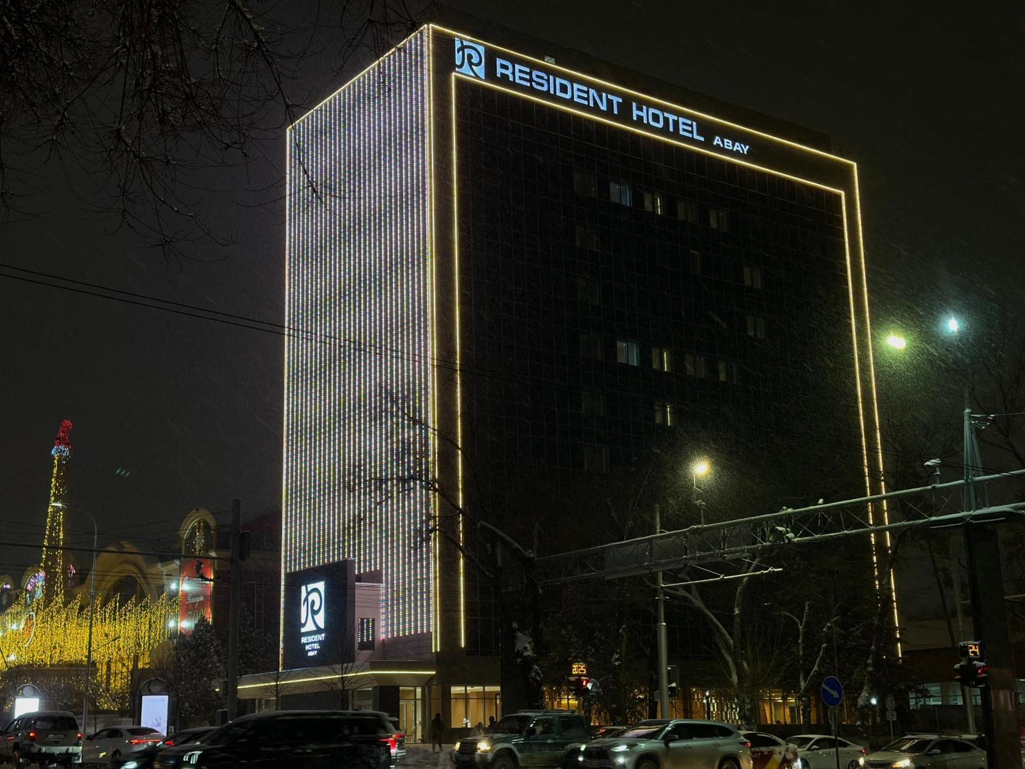 Resident Hotel Abay Almaty Exterior photo